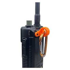 Baofeng 5RM Radio Karabiner Halterung 2er Pack - Langlebig & Praktisch Perfekt für Outdoor Abenteuer - Hardware inklusive