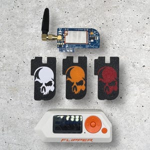 Protection de coque personnalisée imprimée en 3D avec condensateur zéro flux Flipper pour CC1101 amplifié RL