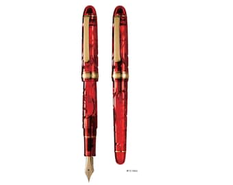 Free Mt. Fuji LE Ink with Platinum # 3776 Kinshu 14k Gold Medium Nib (2021 Special and Limited edition)