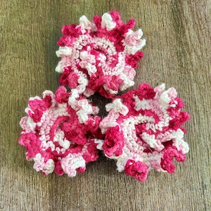 Pink and Red Fidget Spinner Toy
