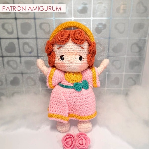 Patron amigurumi Divino Niño Jesus