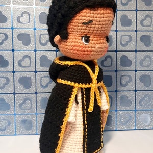 Saint Martin de Porres Amigurumi Pattern image 4