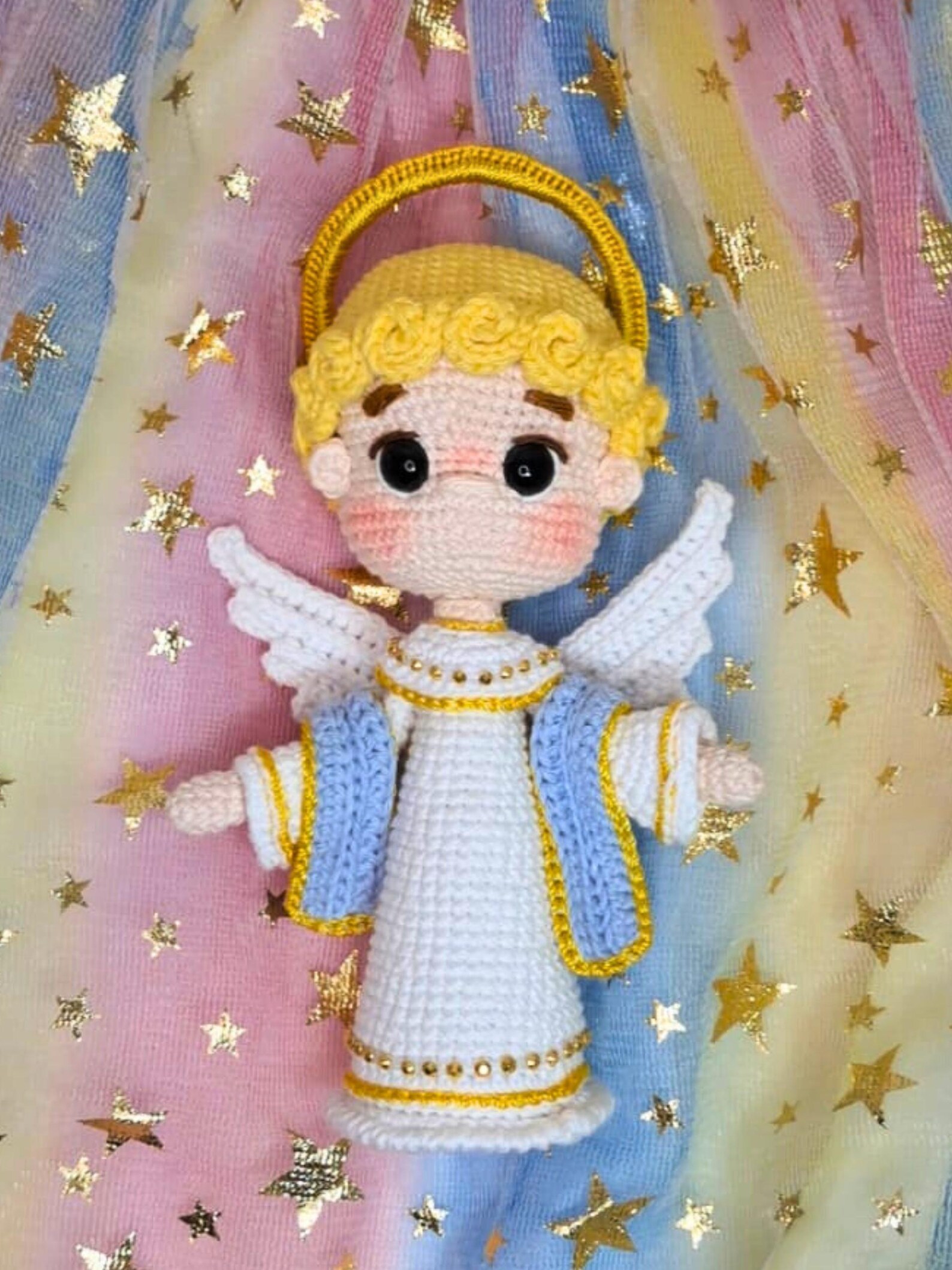 Angel Amigurumi Pattern | Crochet Angel Dolls 18cm PDF | Ideal for ...