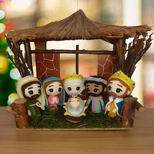 Mini Nativity (Amigurumi Pattern in Spanish)