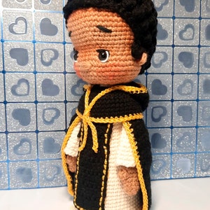 Saint Martin de Porres Amigurumi Pattern image 3