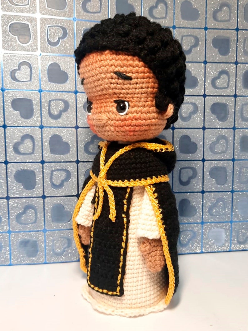 Saint Martin de Porres Amigurumi Pattern image 3