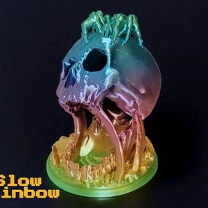 3D Printed Articulated Phoenix Fidget: PLA Plastic Fantasy Decor image 8