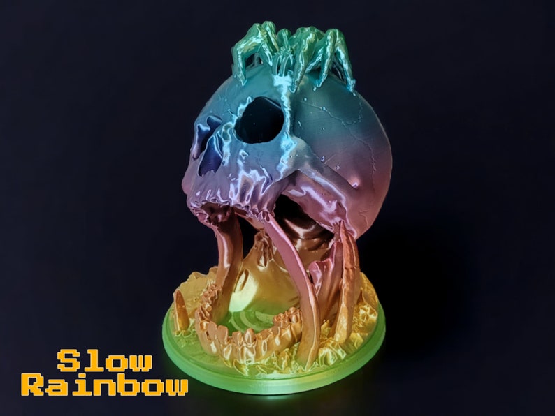 3D Printed Articulated Phoenix Fidget: PLA Plastic Fantasy Decor image 8