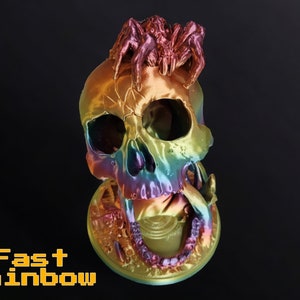 3D Printed Articulated Phoenix Fidget: PLA Plastic Fantasy Decor image 7