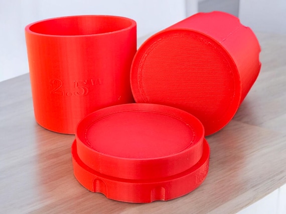 Tablet Bath Bomb Mold: 3D Printed Soap/Shampoo Puck Press