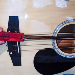 Acoustic Bass/Guitar Bow by Guitar Hu Cello or Upright Bass bow sow from Acoustic Bass or Guitar. Gifts for Bass Player