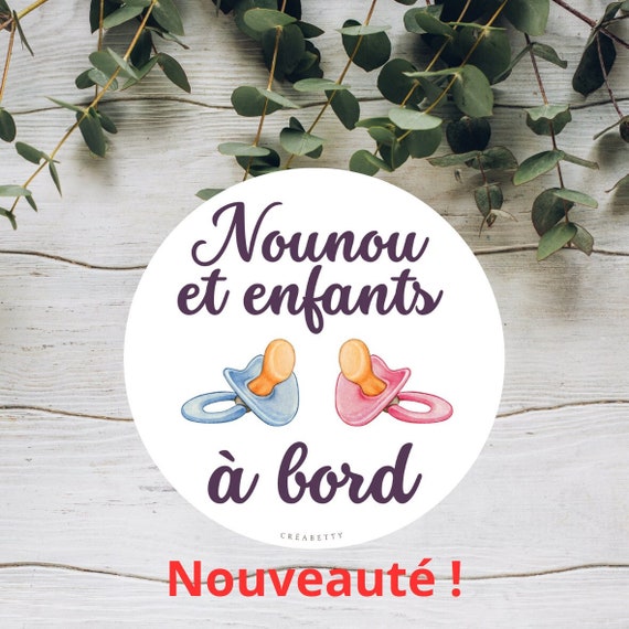 Iprokiu Lot De 3 Autocollants Bébé à Bord Pour Voiture Et Enfants