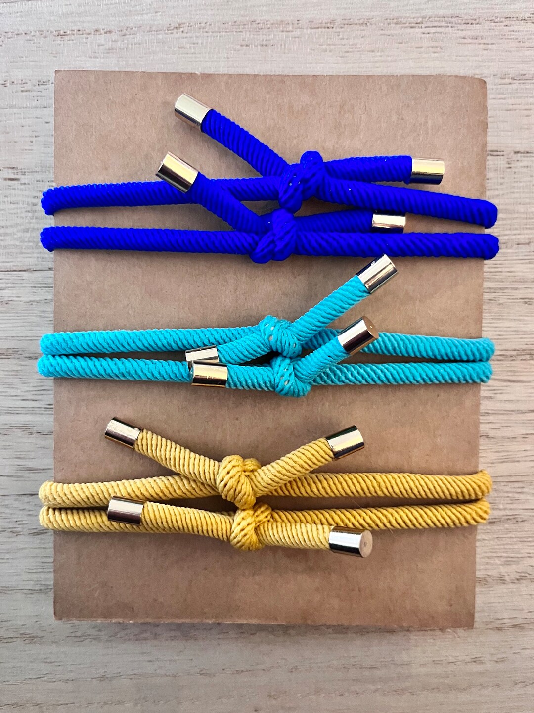 Knotted Hair Tie Elastics Ponytail Holders for Women Etsy