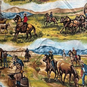 ヴィンテージウエスタン風生地（1ヤードあたり）