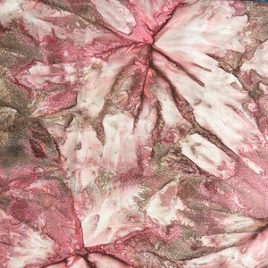 Retro Batik Vintage Batik Cotton Watercolor Floral Fabric Cut BTY - Etsy