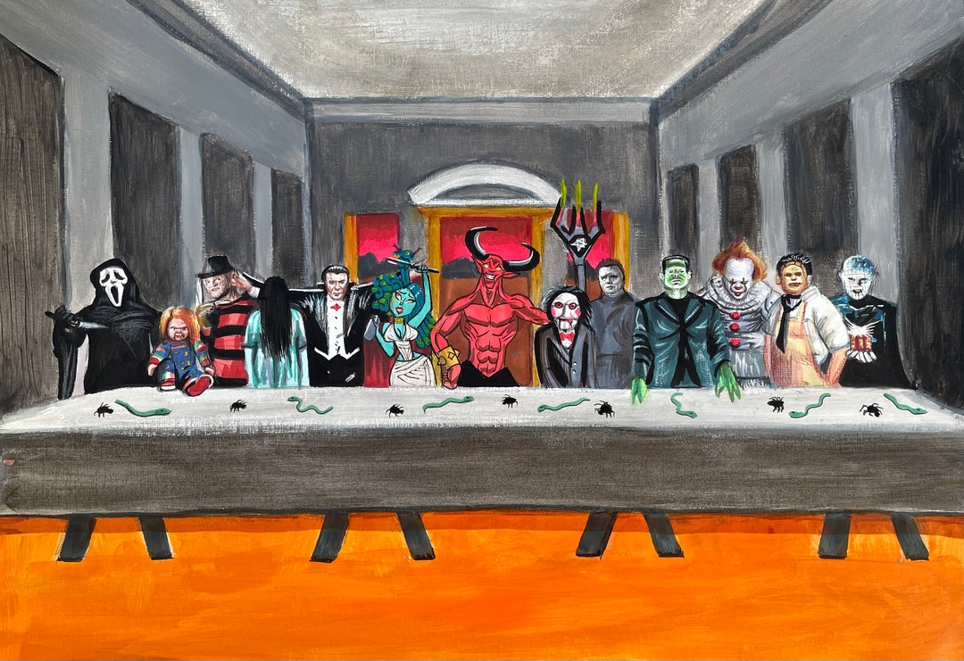 The Last Supper: Horror Edition - Etsy