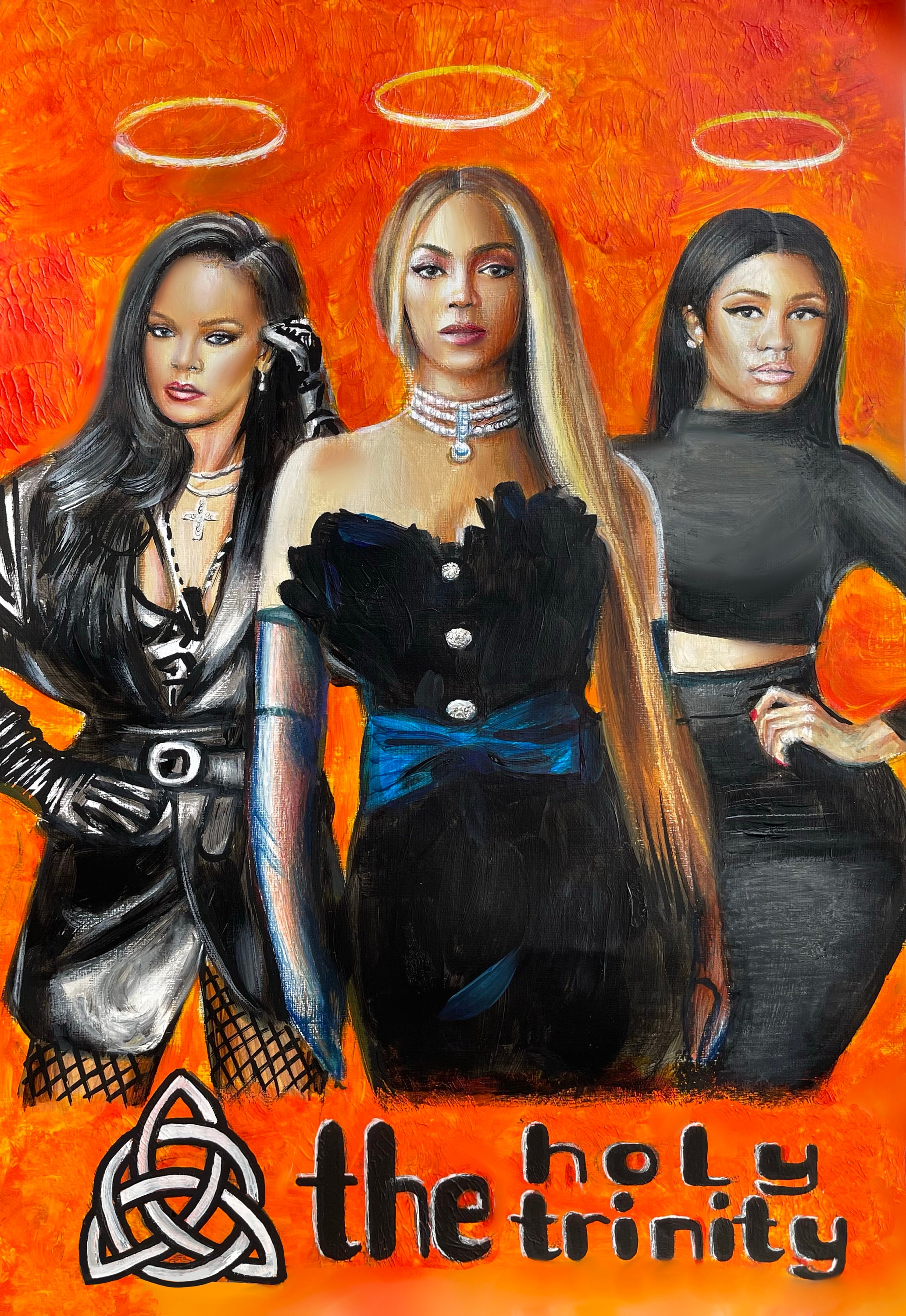 Nicki Minaj And Rihanna And Beyonce