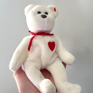 Seltene Vintage Mütze Baby Sammlerstück / 1993 Valentino Bear