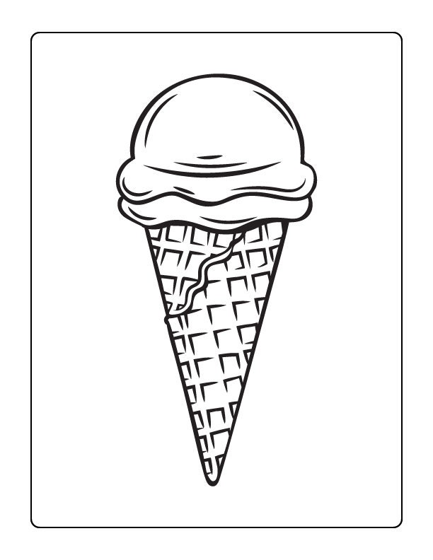 51 page Food Coloring Book Etsy