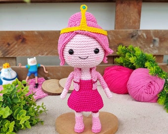 Gum Princess Crochet Pattern: Kawaii Amigurumi Doll (PDF Digital Download)
