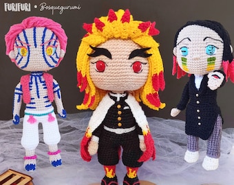 Anime PDF Häkelanleitung Bundle: Train Arc Amigurumi Set (Instant Download)