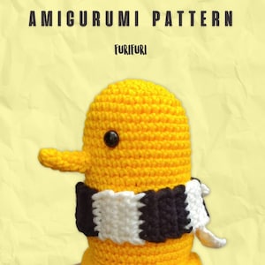 Tutorial: Sad Bird Boy Amigurumi Pattern