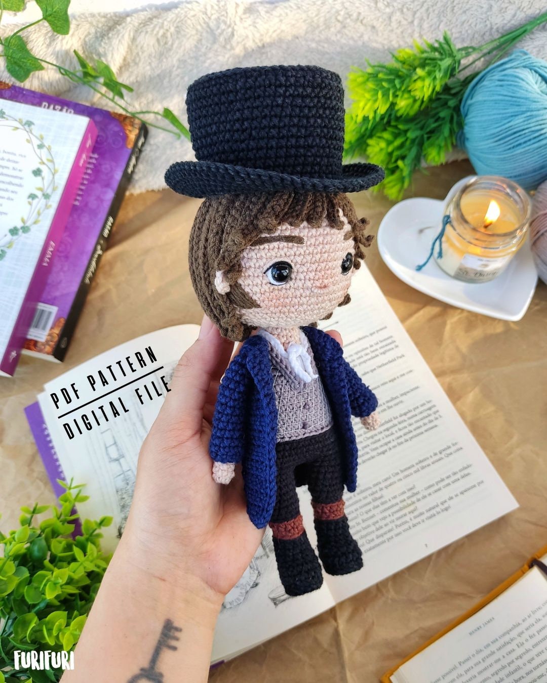 Pride and Prejudice Crochet Pattern: Mr. Darcy \u0026 Elizabeth Bennet Amigurumi  (digital Download) - Etsy, image size:1080x1350