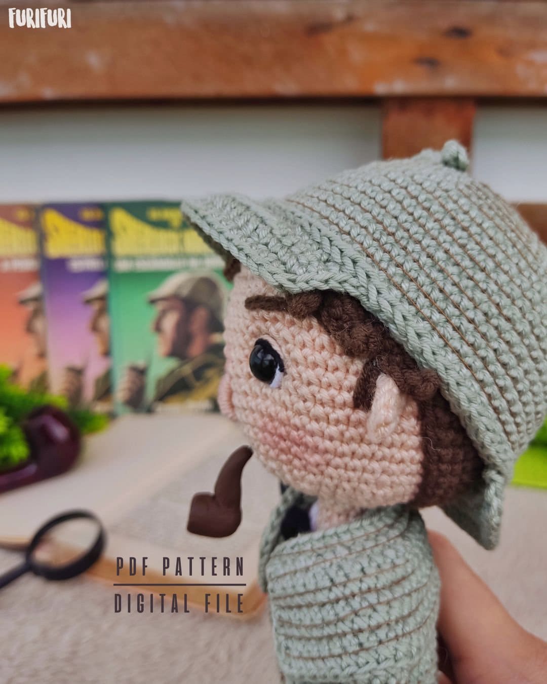 Tutorial: Sherlock Holmes Amigurumi Pattern – Crochet PDF Pattern Inspired  by Classic Detective – Digital Download - Etsy, image size:1080x1350