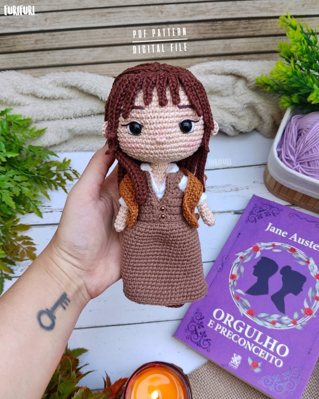 Pride and Prejudice Crochet Pattern: Mr. Darcy \u0026 Elizabeth Bennet Amigurumi  (digital Download) - Etsy, image size:1080x1350