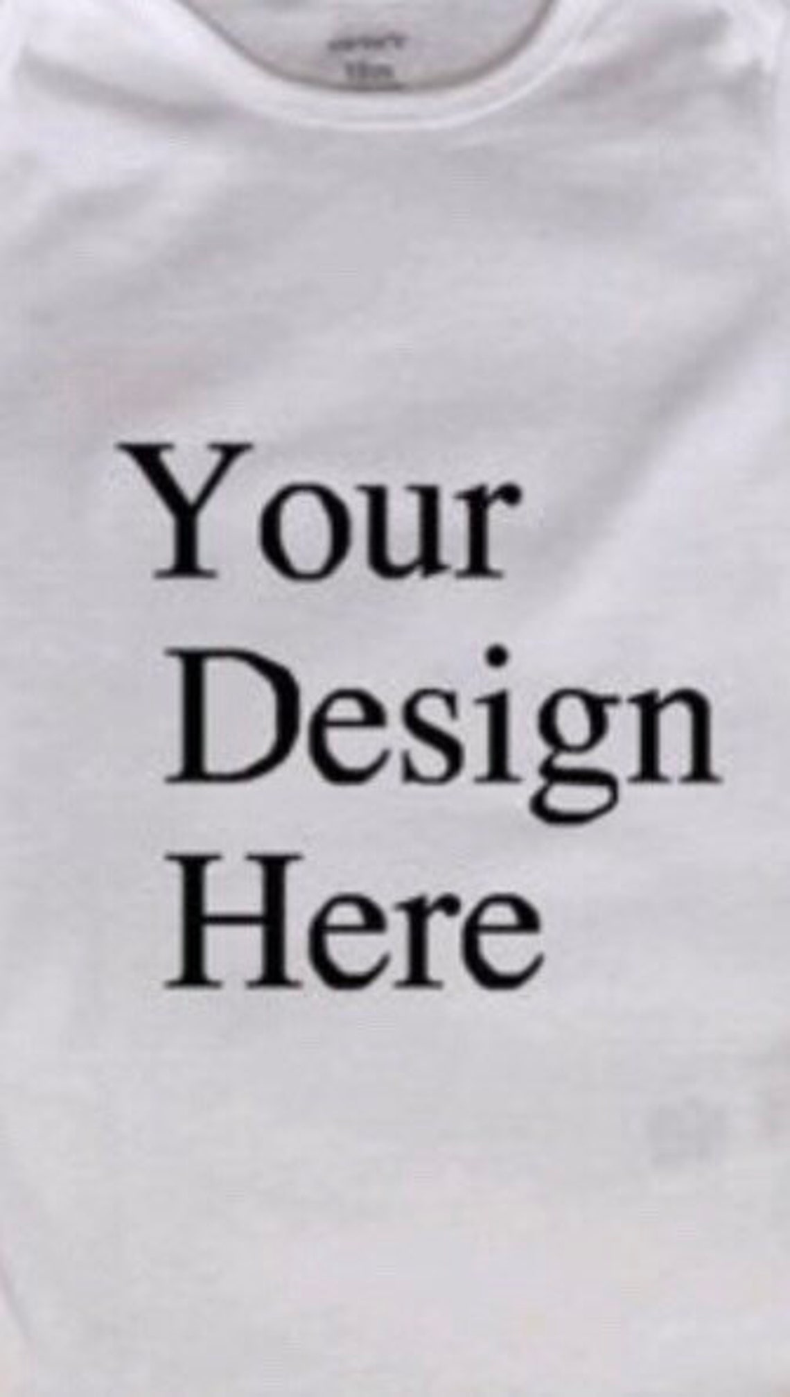 Custom IronOn Logo/ Design of your choice Etsy