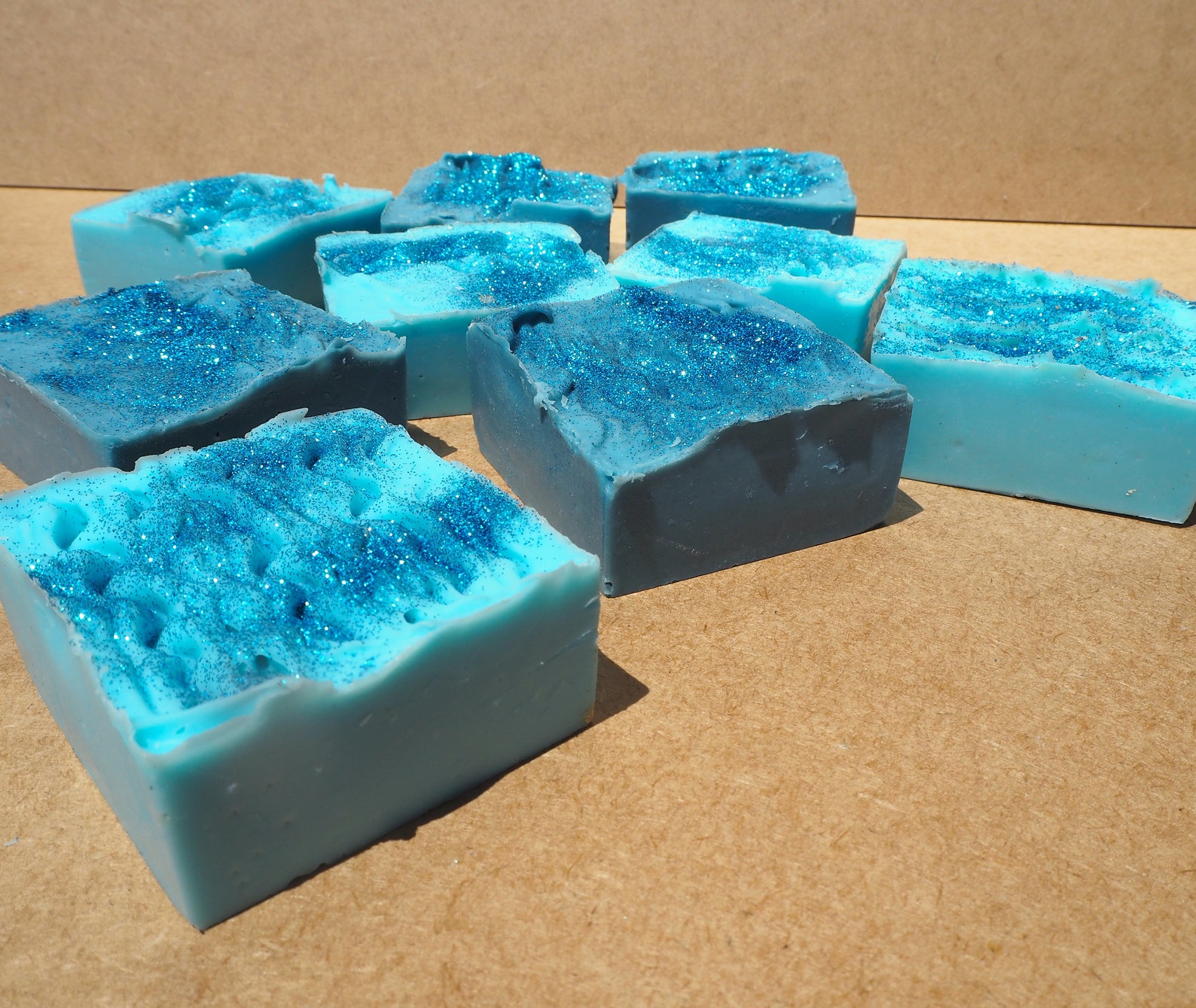 Ocean Soap Eco Glitter Handmade Handcrafted Etsy