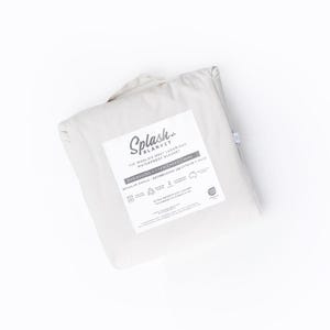 Bamboujee Waterproof Fitted Sheet - Sand