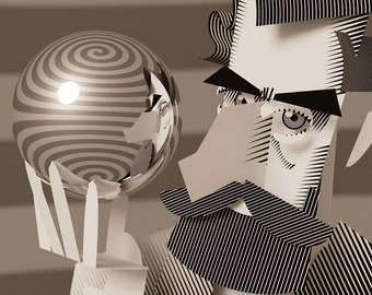 M.C. Escher (Giclée print)