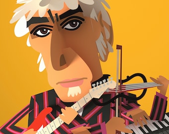John Cale (Giclée print)