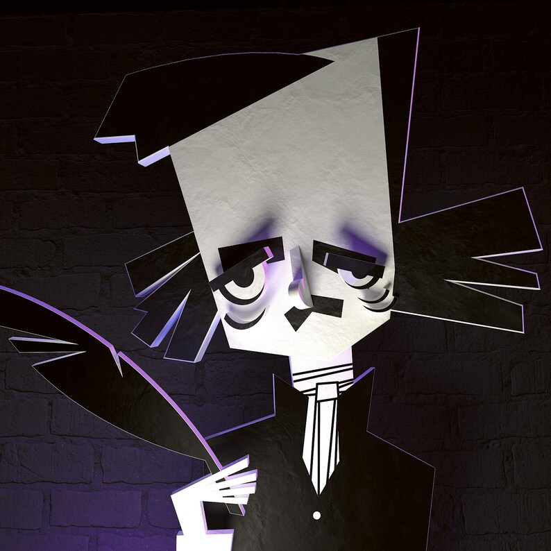 Edgar Allan Poe (Giclée print) image 1