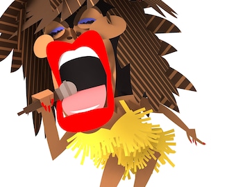 Tina Turner (Giclée print)