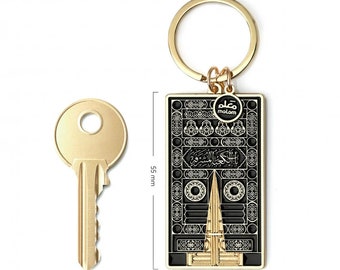 Kaaba door keychain