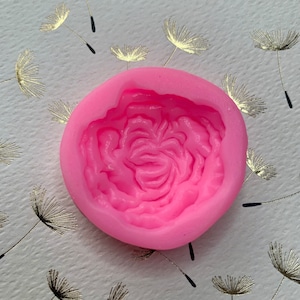 Peony Flower Silicone Mold 3D 1” Inch
