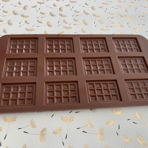 Mini Candy Bar Petite Chocolate Bar Silicone Mold