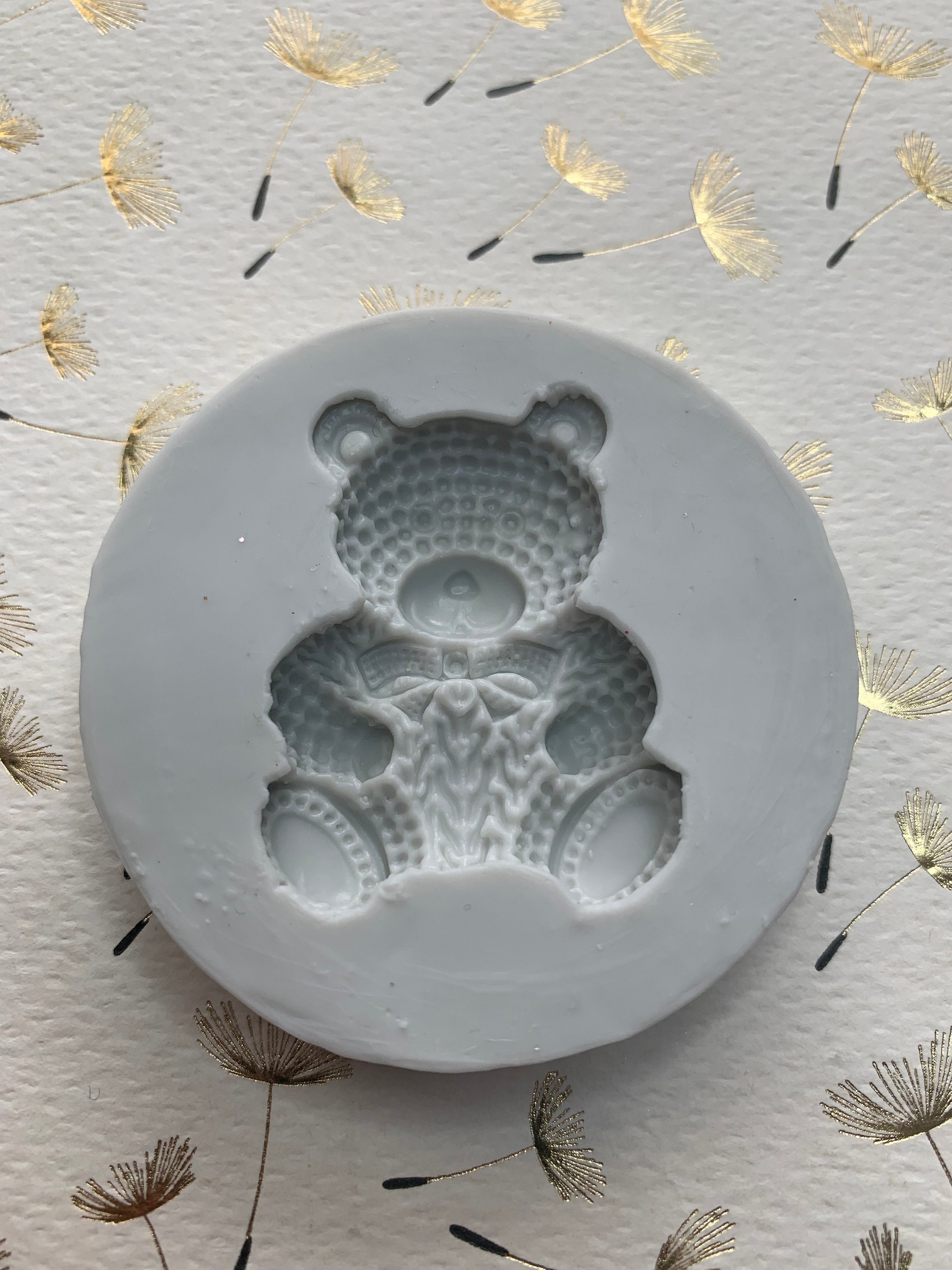 Silicone mold Teddy bear Caramel