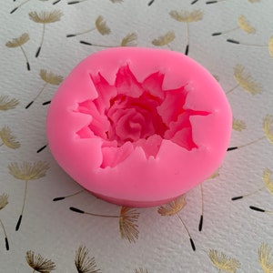 Rose Silicone Mold 3D