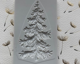 Christmas Tree Silicone Mold 3D 2.6”Long by 1.5”Wide