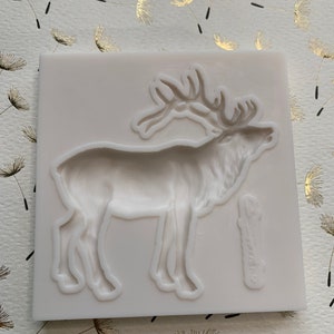 Deer with Antlers - Silicone Freshie Mold