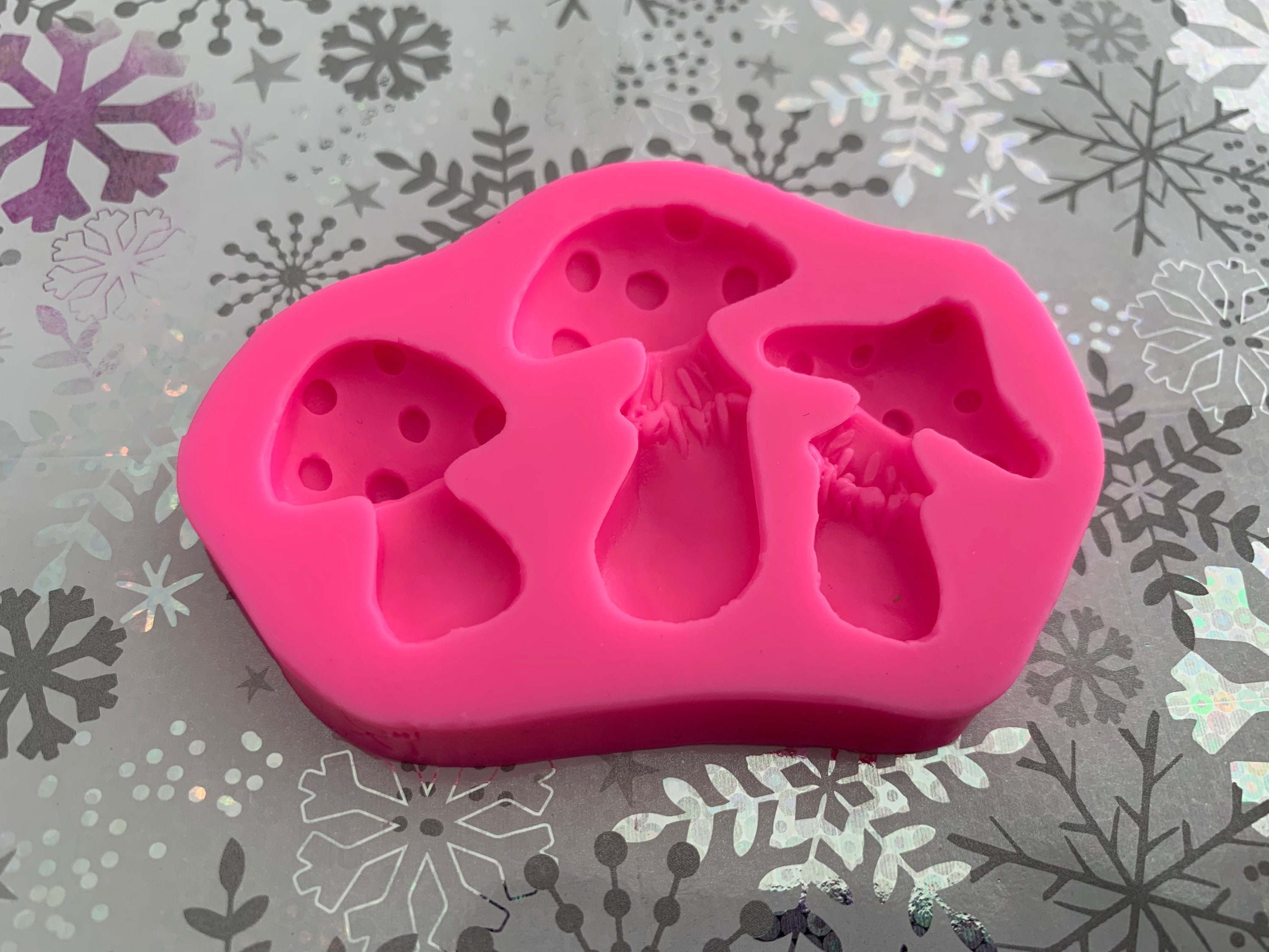 3d Forest Mushroom Chocolate Mold Silicone Candy Mold - Temu
