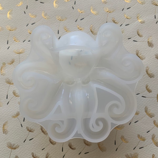 Octopus Silicone Mold for Resin Epoxy 3D 4” Long 4” Wide 1.8”Depth