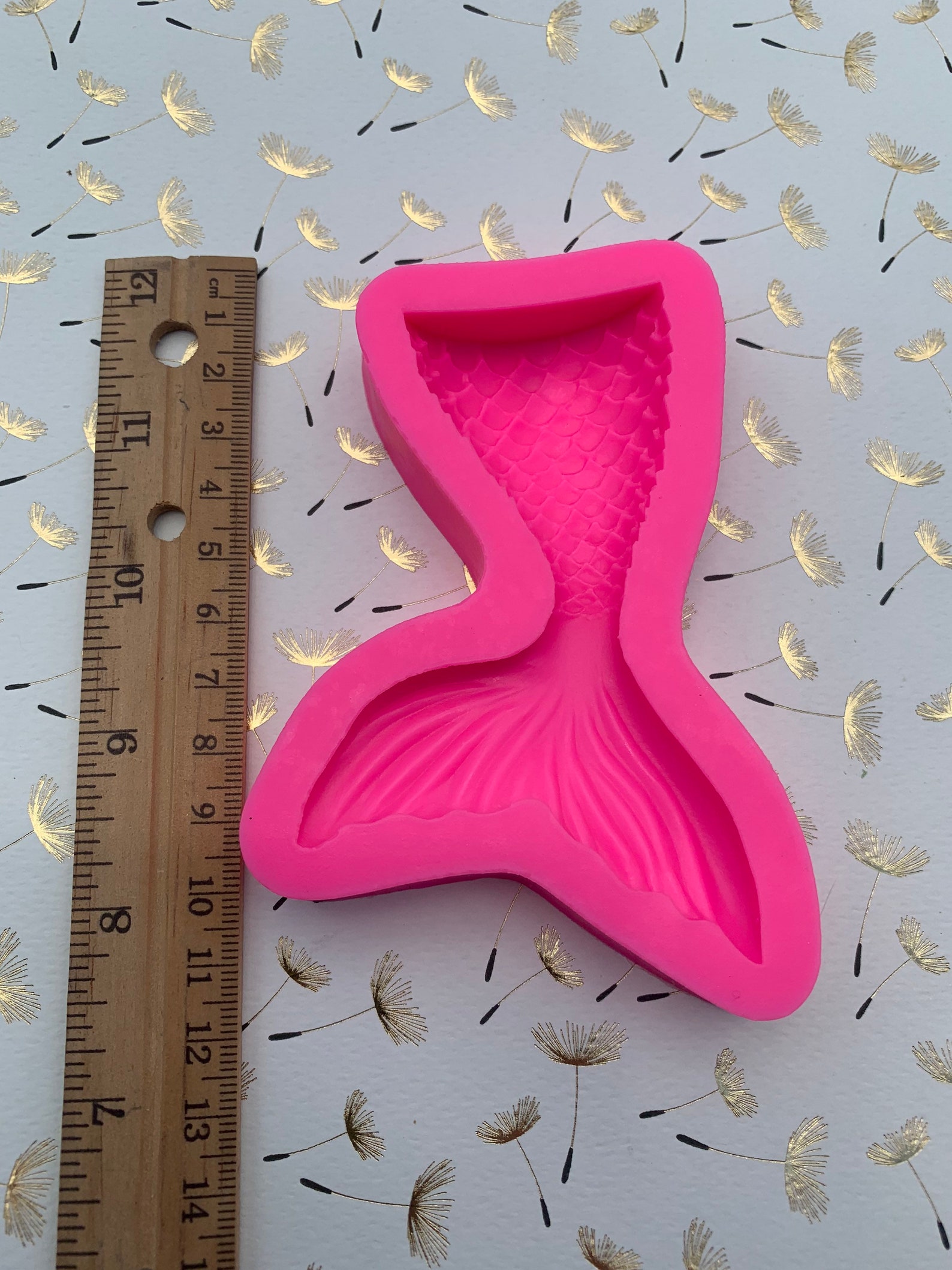 Mermaid Tail Silicone Mold Large Size Etsy