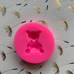 Petite Teddy Bear Silicone Mold 3D