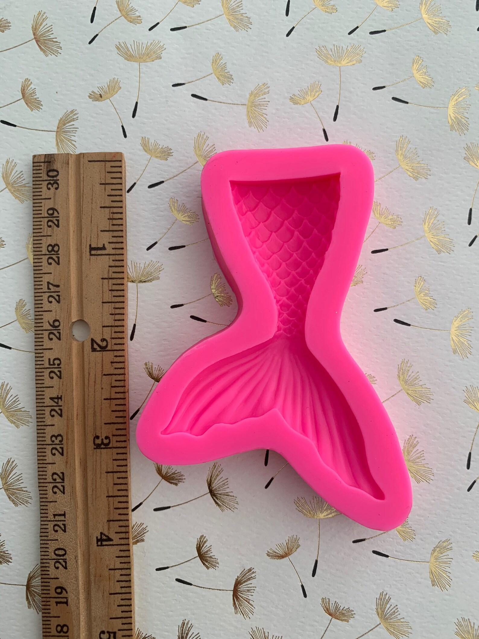 Mermaid Tail Silicone Mold Medium Size Etsy