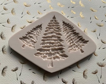 Christmas Trees Silicone Mold 3D