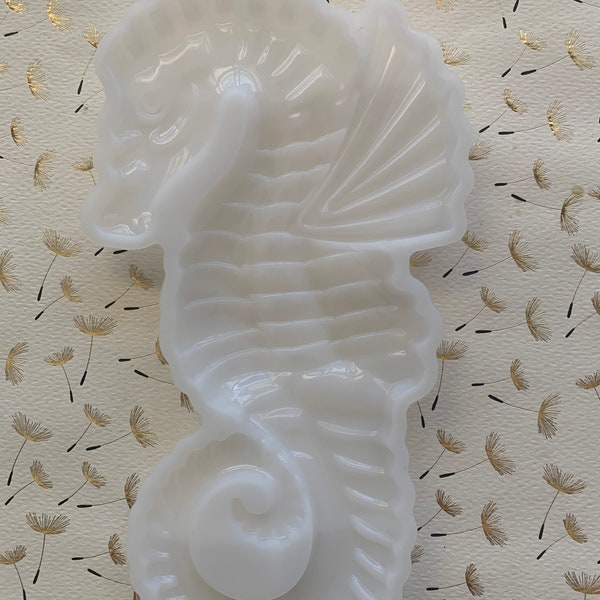 Seahorse Silicone Mold for Resin Epoxy 3D 7.8” Long 4.25” Wide .5” Depth Glossy Finish